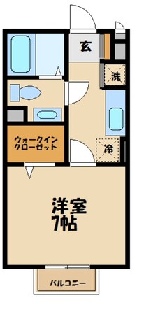 オランジュの物件間取画像